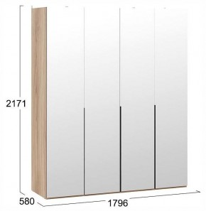 Шкаф платяной Порто СМ-393.07.109 в Нижнем Тагиле - nizhniy-tagil.ok-mebel.com | фото
