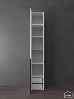 Шкаф с антресолью Linnea MHR-1A-4 2450х400х510 (Белый-М 11.1.2) в Нижнем Тагиле - nizhniy-tagil.ok-mebel.com | фото 6
