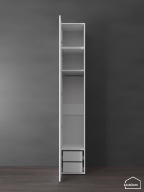 Шкаф с антресолью Linnea MHR-1POA-3 2450х400х510 (Белый-М 11.1.2) в Нижнем Тагиле - nizhniy-tagil.ok-mebel.com | фото 5