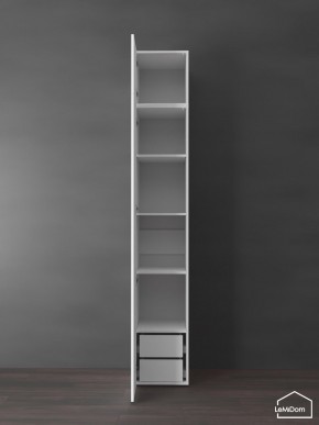 Шкаф с антресолью Linnea MHR-1POA-4 2450х400х510 (Белый-М 11.1.2) в Нижнем Тагиле - nizhniy-tagil.ok-mebel.com | фото 6