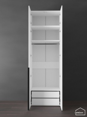 Шкаф с антресолью Linnea MHR-2A-3 2450х800х510 (Белый-М 11.1.2) в Нижнем Тагиле - nizhniy-tagil.ok-mebel.com | фото 6