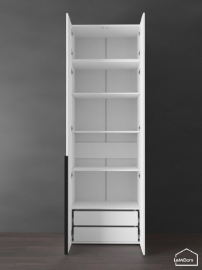 Шкаф с антресолью Linnea MHR-2A-4 2450х800х510 (Белый-М 11.1.2) в Нижнем Тагиле - nizhniy-tagil.ok-mebel.com | фото 6