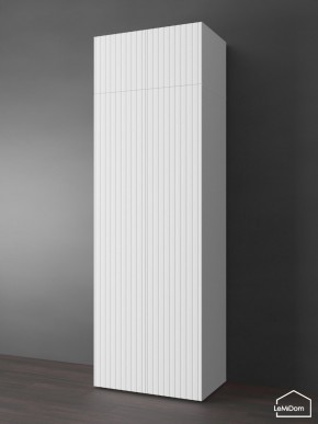 Шкаф с антресолью Linnea MHR-2POA-1 2450х800х510 (Белый-М 11.1.2) в Нижнем Тагиле - nizhniy-tagil.ok-mebel.com | фото