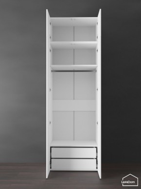 Шкаф с антресолью Linnea MHR-2POA-3 2450х800х510 (Белый-М 11.1.1) в Нижнем Тагиле - nizhniy-tagil.ok-mebel.com | фото 5