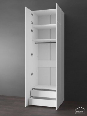 Шкаф с антресолью Linnea MHR-2POA-3 2450х800х510 (Белый-М 11.1.1) в Нижнем Тагиле - nizhniy-tagil.ok-mebel.com | фото 6