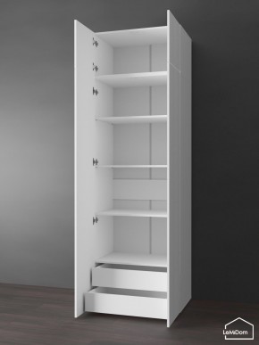 Шкаф с антресолью Linnea MHR-2POA-4 2450х800х510 (Белый-М 11.1.2) в Нижнем Тагиле - nizhniy-tagil.ok-mebel.com | фото 5