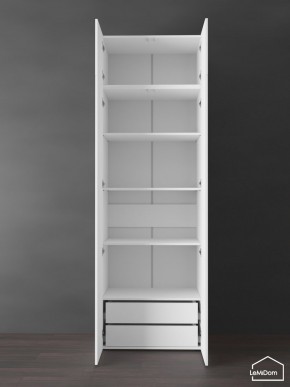 Шкаф с антресолью Linnea MHR-2POA-4 2450х800х510 (Белый-М 11.1.2) в Нижнем Тагиле - nizhniy-tagil.ok-mebel.com | фото 6