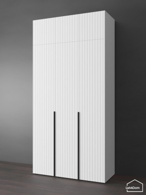 Шкаф с антресолью Linnea MHR-3A-1 2450х1200х510 (Белый-М 11.1.2) в Нижнем Тагиле - nizhniy-tagil.ok-mebel.com | фото