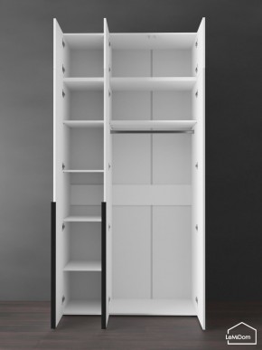Шкаф с антресолью Linnea MHR-3A-1 2450х1200х510 (Белый-М 11.1.2) в Нижнем Тагиле - nizhniy-tagil.ok-mebel.com | фото 5
