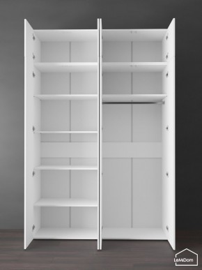 Шкаф с антресолью Linnea MHR-4POA-1 2450х1600х510 (Белый-М 11.1.1) в Нижнем Тагиле - nizhniy-tagil.ok-mebel.com | фото 4