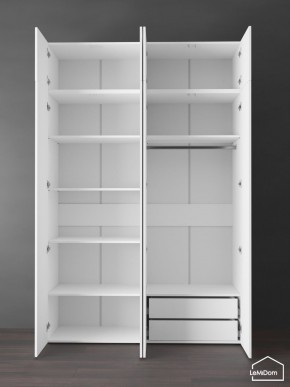 Шкаф с антресолью Linnea MHR-4POA-2 2450х1600х510 (Белый-М 11.1.1) в Нижнем Тагиле - nizhniy-tagil.ok-mebel.com | фото 5