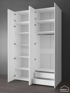 Шкаф с антресолью Linnea MHR-4POA-2 2450х1600х510 (Белый-М 11.1.1) в Нижнем Тагиле - nizhniy-tagil.ok-mebel.com | фото 6