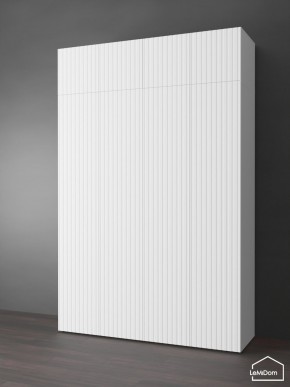Шкаф с антресолью Linnea MHR-4POA-2 2450х1600х510 (Белый-М 11.1.2) в Нижнем Тагиле - nizhniy-tagil.ok-mebel.com | фото