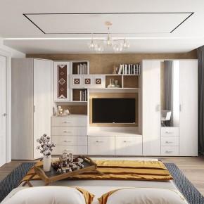 Шкаф угловой Белла (Ясень белый) в Нижнем Тагиле - nizhniy-tagil.ok-mebel.com | фото 3