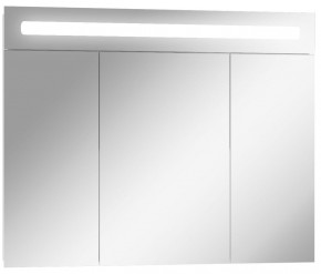 Шкаф-зеркало Аврора 90 с подсветкой LED Домино (DV8011HZ) в Нижнем Тагиле - nizhniy-tagil.ok-mebel.com | фото