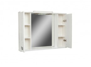Шкаф-зеркало Cube 100 Эл. Домино (DC5013HZ) в Нижнем Тагиле - nizhniy-tagil.ok-mebel.com | фото 3