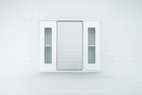 Шкаф-зеркало Кристалл 80 АЙСБЕРГ (DA1804HZ) в Нижнем Тагиле - nizhniy-tagil.ok-mebel.com | фото 4
