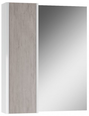 Шкаф-зеркало Uno 60 Дуб серый левый/правый Домино (DU1503HZ) в Нижнем Тагиле - nizhniy-tagil.ok-mebel.com | фото 2