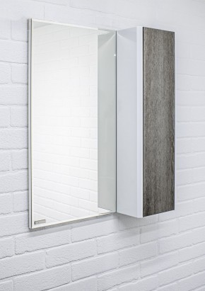 Шкаф-зеркало Uno 60 Дуб серый левый/правый Домино (DU1503HZ) в Нижнем Тагиле - nizhniy-tagil.ok-mebel.com | фото 9