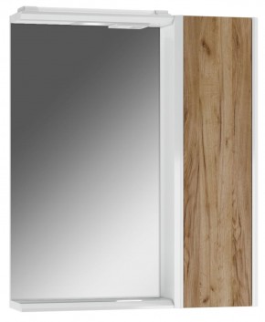 Шкаф-зеркало Uno 60 Дуб ВОТАН правый Домино (DU1512HZ) в Нижнем Тагиле - nizhniy-tagil.ok-mebel.com | фото