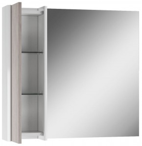 Шкаф-зеркало Uno 80 Дуб серый левый/правый Домино (DU1504HZ) в Нижнем Тагиле - nizhniy-tagil.ok-mebel.com | фото 4