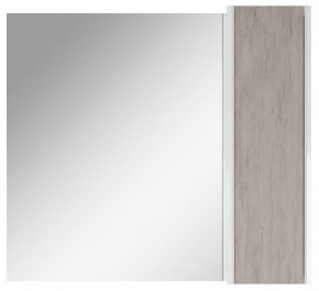 Шкаф-зеркало Uno 80 Дуб серый левый/правый Домино (DU1504HZ) в Нижнем Тагиле - nizhniy-tagil.ok-mebel.com | фото 5
