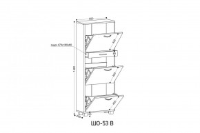 ШО-53 В тумба для обуви в Нижнем Тагиле - nizhniy-tagil.ok-mebel.com | фото 3