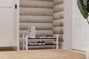 Скамья 85х37 Кантри для обуви белая в Нижнем Тагиле - nizhniy-tagil.ok-mebel.com | фото 4