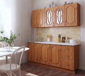 СКАЗКА Кухонный гарнитур 2,0 (Ольха матовая) в Нижнем Тагиле - nizhniy-tagil.ok-mebel.com | фото 1