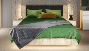 Спальня Джулия Кровать 160 МИ с подъемным механизмом Дуб крафт серый в Нижнем Тагиле - nizhniy-tagil.ok-mebel.com | фото 4