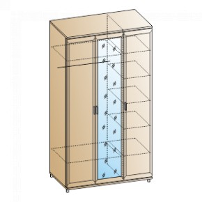 Спальня Мелисса композиция 4 (Ясень Асахи) в Нижнем Тагиле - nizhniy-tagil.ok-mebel.com | фото 2