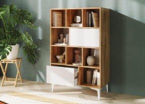 Стеллаж Арбат (белый) в Нижнем Тагиле - nizhniy-tagil.ok-mebel.com | фото 3