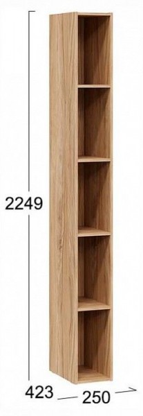 Стеллаж Стелла в Нижнем Тагиле - nizhniy-tagil.ok-mebel.com | фото 3