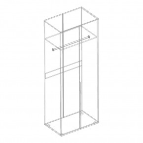 СТИЛ Шкаф 2-ств для одежды в Нижнем Тагиле - nizhniy-tagil.ok-mebel.com | фото 2