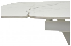 Стол ALATRI 120 GLOSS STATUARIO WHITE SOLID CERAMIC / WHITE, ®DISAUR в Нижнем Тагиле - nizhniy-tagil.ok-mebel.com | фото 3