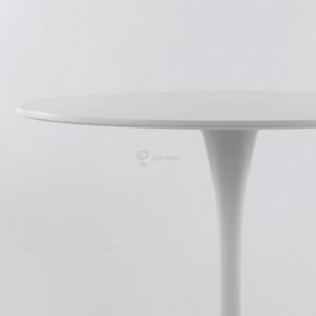 Стол Barneo T-3 Tulip style (RAL9003 белый, D90) в Нижнем Тагиле - nizhniy-tagil.ok-mebel.com | фото 4