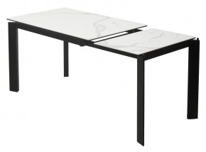 Стол CORNER 120 HIGH GLOSS STATUARIO керамика, стекло/ черный каркас, ®DISAUR в Нижнем Тагиле - nizhniy-tagil.ok-mebel.com | фото 4