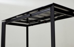 Стол CORNER 120 MATT BLACK MARBLE SOLID CERAMIC / BLACK, ®DISAUR в Нижнем Тагиле - nizhniy-tagil.ok-mebel.com | фото 6