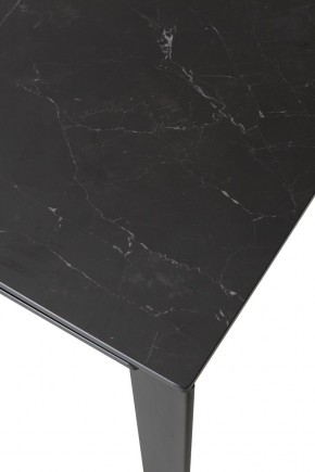 Стол CORNER 120 MATT BLACK MARBLE SOLID CERAMIC / BLACK, ®DISAUR в Нижнем Тагиле - nizhniy-tagil.ok-mebel.com | фото 5