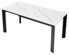 Стол CORNER 120 MATT WHITE MARBLE SOLID CERAMIC / BLACK, ®DISAUR в Нижнем Тагиле - nizhniy-tagil.ok-mebel.com | фото 7