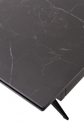 Стол FORIO 160 MATT BLACK MARBLE SOLID CERAMIC / BLACK, ®DISAUR в Нижнем Тагиле - nizhniy-tagil.ok-mebel.com | фото 9