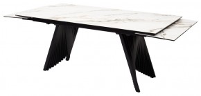 Стол IVAR 180 MARBLES KL-188 Контрастный мрамор, итальянская керамика, ®DISAUR в Нижнем Тагиле - nizhniy-tagil.ok-mebel.com | фото 7