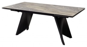 Стол IVAR 180 MARBLES KL-80 Серый мрамор, итальянская керамика, ®DISAUR в Нижнем Тагиле - nizhniy-tagil.ok-mebel.com | фото 2