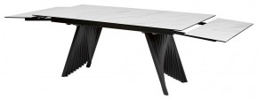 Стол IVAR 180 MARBLES KL-99 Белый мрамор, итальянская керамика/серый, ®DISAUR в Нижнем Тагиле - nizhniy-tagil.ok-mebel.com | фото 10