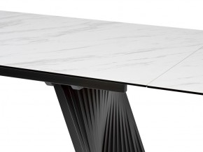 Стол IVAR 180 MARBLES KL-99 Белый мрамор, итальянская керамика/серый, ®DISAUR в Нижнем Тагиле - nizhniy-tagil.ok-mebel.com | фото 8