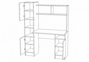 Стол компьютерный Эндо в Нижнем Тагиле - nizhniy-tagil.ok-mebel.com | фото 3