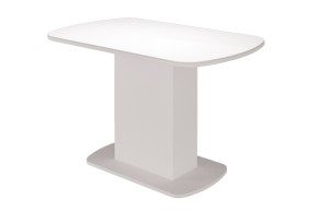 Стол обеденный Соренто (Белый глянец) в Нижнем Тагиле - nizhniy-tagil.ok-mebel.com | фото 2