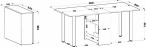 Стол обеденный СП-04м.1 в Нижнем Тагиле - nizhniy-tagil.ok-mebel.com | фото 5