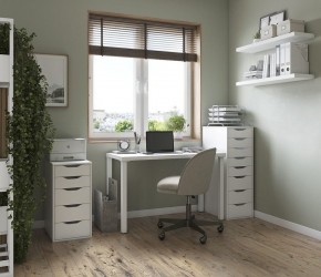 Стол письменный Ингар, 140x75, белый в Нижнем Тагиле - nizhniy-tagil.ok-mebel.com | фото 2