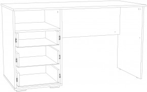 Стол письменный НМ 041.40 "Банни" (Бисквит) в Нижнем Тагиле - nizhniy-tagil.ok-mebel.com | фото 5